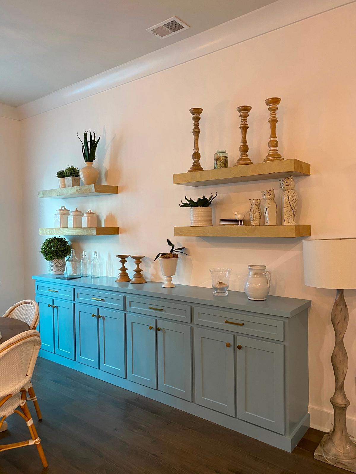 Real custom built-in cabinetry project by TJ Luxury Cabinets and Trim